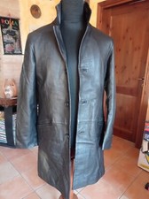 Giacca Lunga In Pelle Tg48