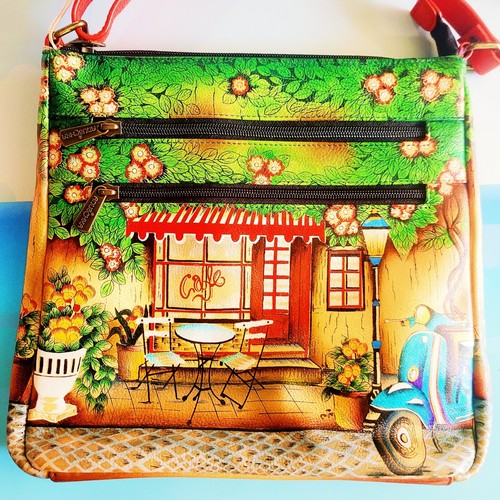 Borsa tracolla anuschka cafe - borsa,
