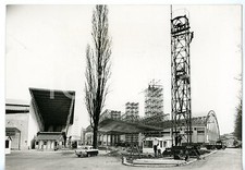 1957 MILANO Fiera Campionaria - Impalcature per la costruzione dei padiglioni 