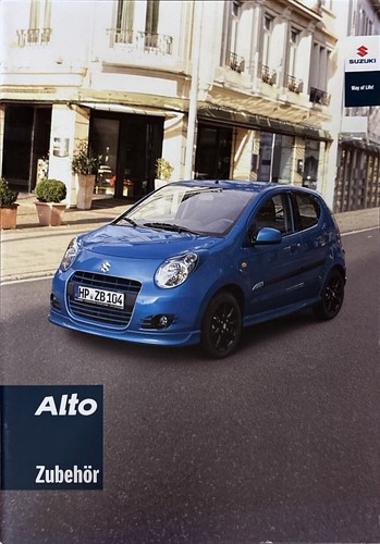 Suzuki alto prospekt brochure - suzuki,