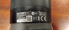 Obiettivo Sony SEL E 18-135mm F/3.5-5.6 OSS usato