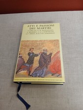 Atti e passioni dei martiri -