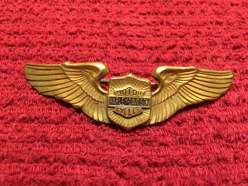 Spilla harley davidson alata - spilla,