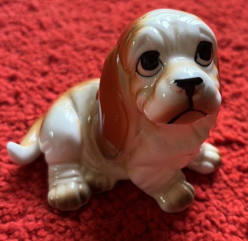 Vintage retro basset - vintage, 3"