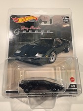 Hot Wheels Lamborghini Countach LP 5000 QV 0/5 Chase Car Black - con protezione!