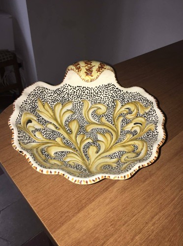 Grande conchiglia ceramica - conchiglia,