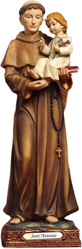 Statua resina sant - in, antonio