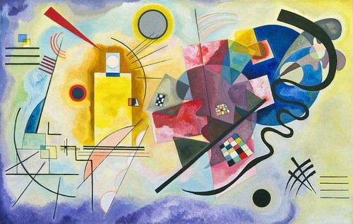 Wassily kandinsky yellow red - wassily,