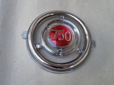 Stemma fregio anteriore per FIAT 600 750 d'epoca in plastica