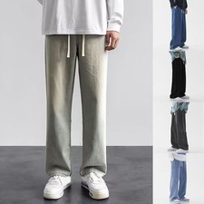 Jeans streetwear gamba larga