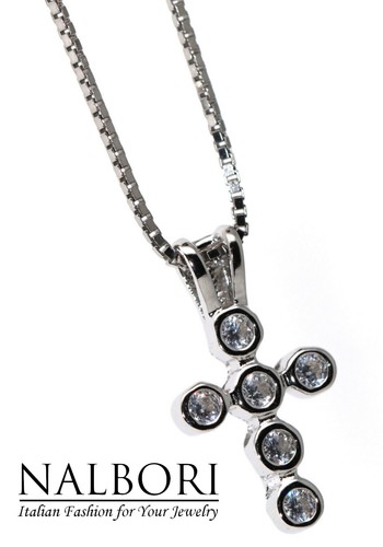 Collana croce argento 925