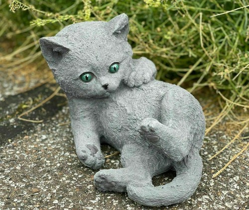 Gatto pietra russa - in, blu