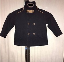 Cappotto da bambino Alviero Martini, colore blu, Tg. 18 mesi