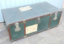 BAULE DA VIAGGIO ANTICO IN