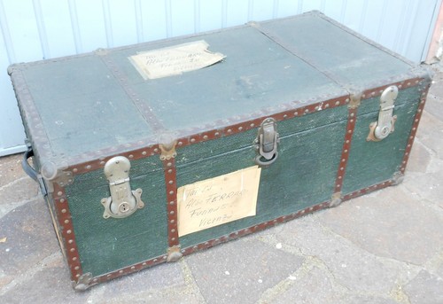 Baule viaggio antico - baule,