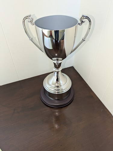Tazza trofeo placcata nikel - tazza,