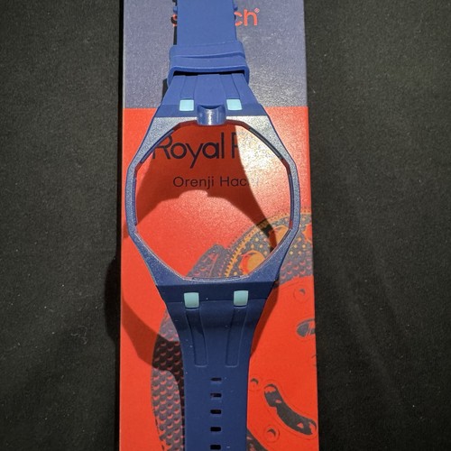 Nuovo orologio cinturino blu