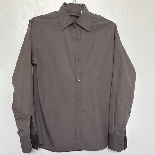 Gucci camicia uomo marrone - gucci,