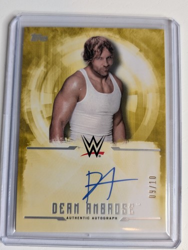 Dean ambrose 2017 topps wwe - ambrose,