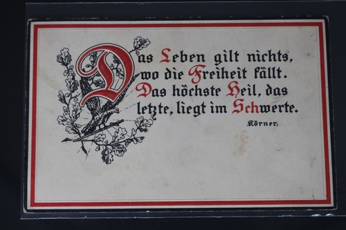 Cartolina germania vita non - la,
