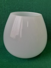 CAMPANA SFERA PARALUME VETRO TONDO RICAMBIO LAMPADA LUME Ø 4 CM.  AR47 - AR48