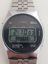 Citizen chronograph dual time orologio /watch /reloj /montre /uhr 