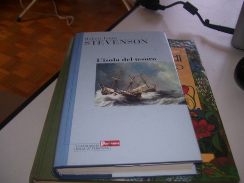 Libro isola del tesoro - libro,