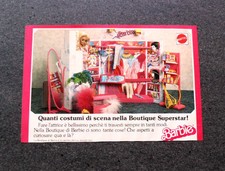I319-Advertising Pubblicità- 1987 - BARBIE , MATTEL ,BOUTIQUE SUPERSTAR