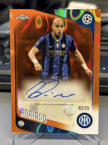 2025 adriano topps - topps, chrome