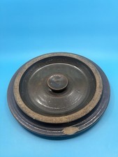 Stoneware Lid Antique Or Top