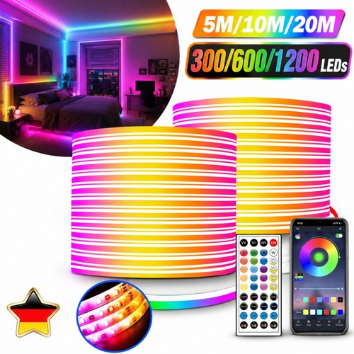 Striscia led neon 20 m - striscia,