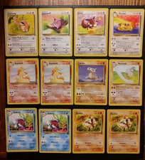 Lotto 28 Carte Pokemon Vintage