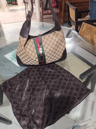 Gucci jackie canvas - canvas, con