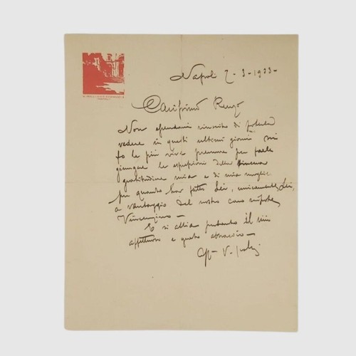 Vincenzo irolli lettera - ,