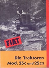 Fiat mod. 25c e 25cs