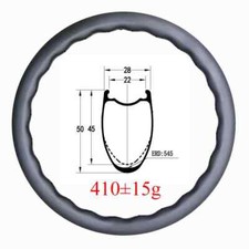 Cerchio carbonio onda bici