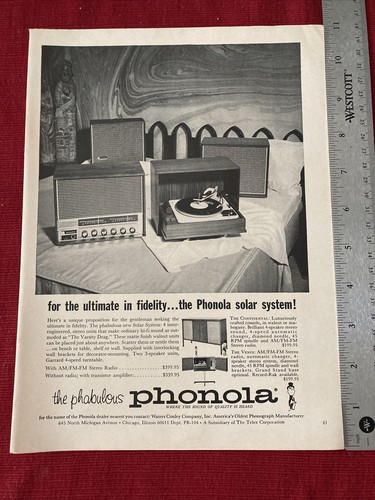 Phonola solar system stereo - solar,