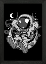 ASTRONAUTA LUNA SWINGER poster