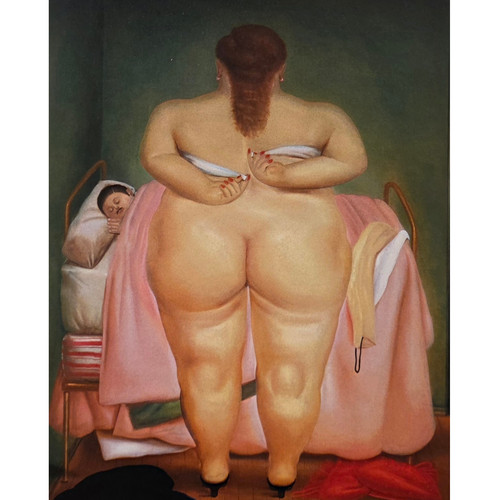 Fernando botero donna - botero, "donna