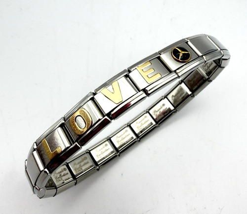Bracciale acciaio elastico