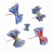 PUNTI LUCE LUMINOSI 50 LED CIELO STELLATO MINI LED 12V VARI COLORI LUCE 10W W-50