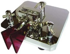 MFJ-564 Crome Iambic dual paddle Tasto telegrafico