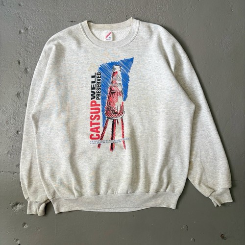Felpa grigia vintage anni - , '80