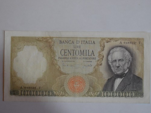 Italia 100 000 - lire, 1970