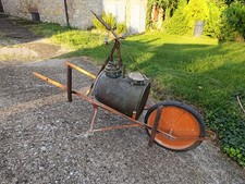 Carriola irroratrice agricola d’epoca da collezione o arredo rustico Poviglio 