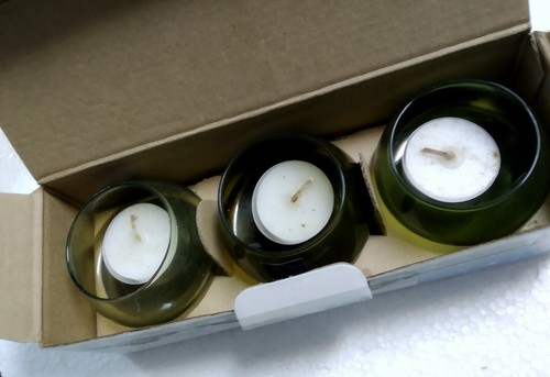 Set tre porta lumini - set,