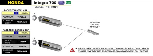 Scarico marmitta race tech - scarico,