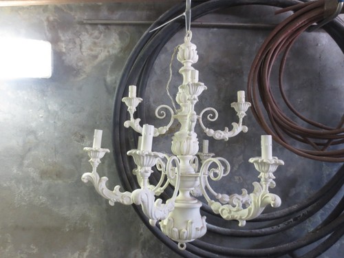 Lampadario antico legno - lampadario,