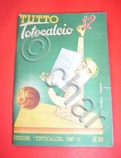 Sport - Tutto Totocalcio - Regole sistemi schedine 1949