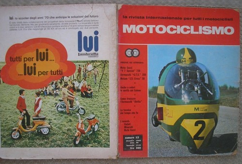 Motociclismo 1969 guzzi v7 - motociclismo,